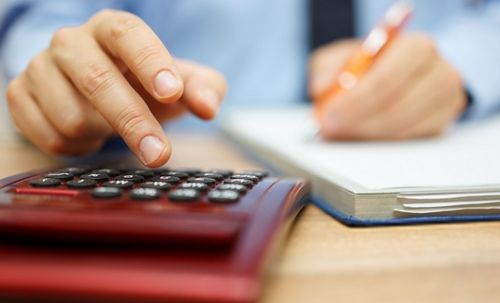 Finanzierung - Roter Taschenrechner